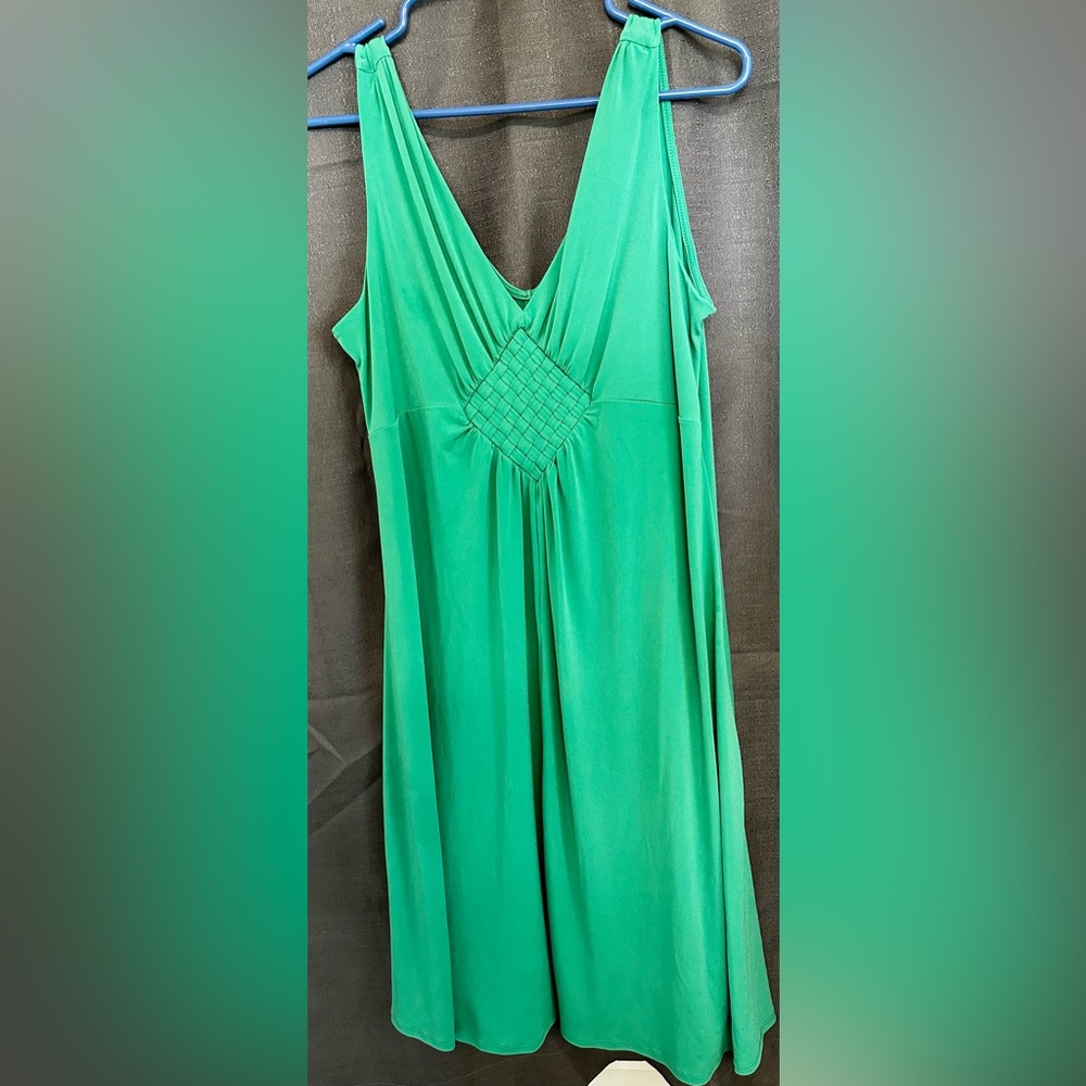 Green dress